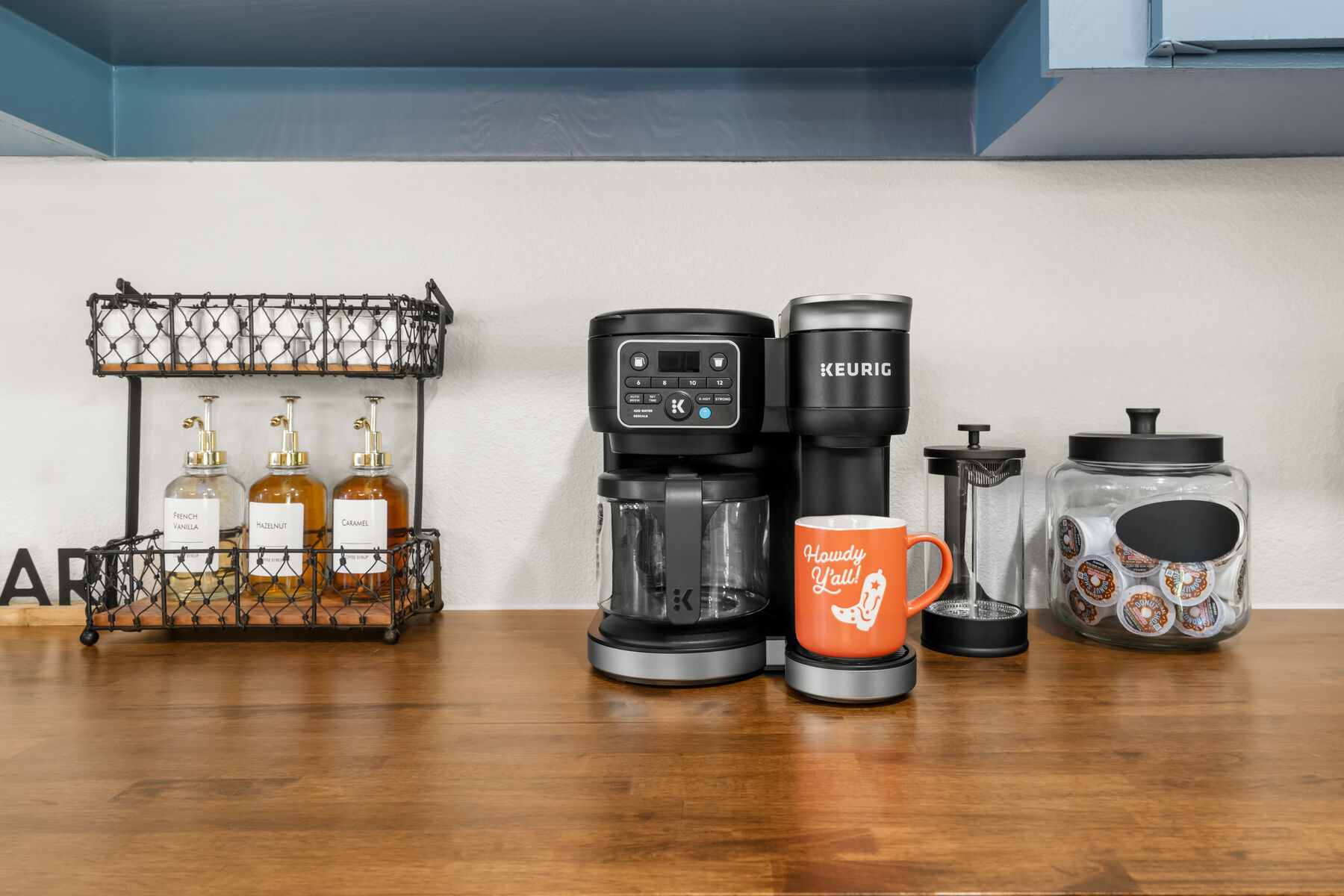 Coffee bar detail